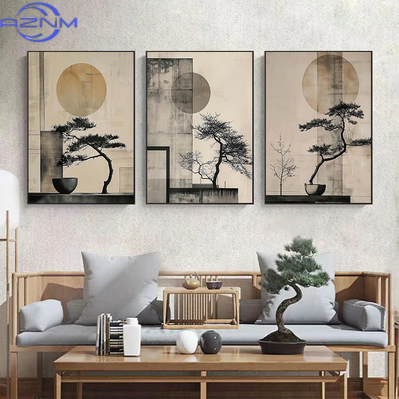 Japanese Zen Lifestyle - AZNM AZNM Японский дзен-пейзаж с рыбами