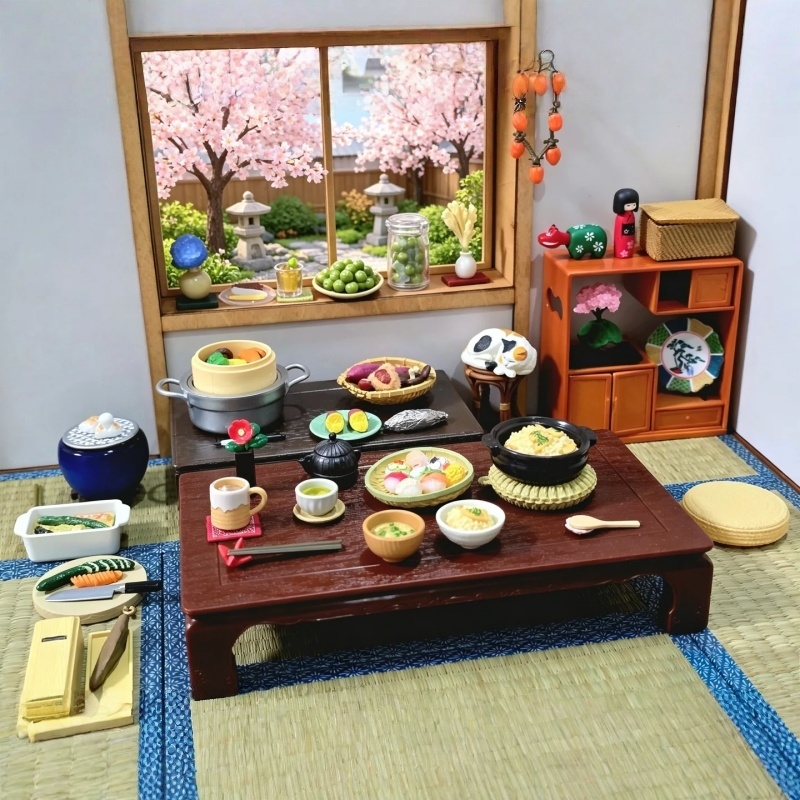 Japanese Food Lifestyle - В наличии: Оригинальные миниатюрные игрушки-еда RE-MENT
