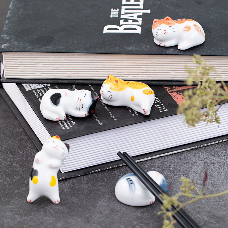 5 шт./компл., подставка для па – обзор и цена Chopstick Rest Ceramic