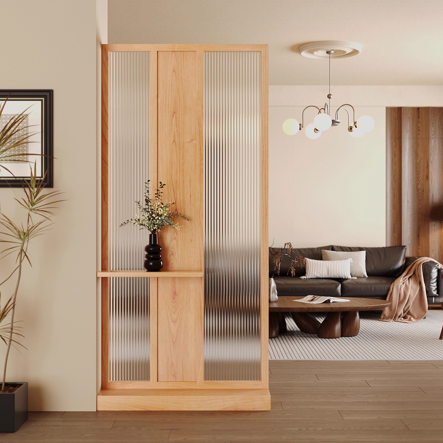 Китайская перегородка из масси – обзор и цена Shoji Screen Divider
