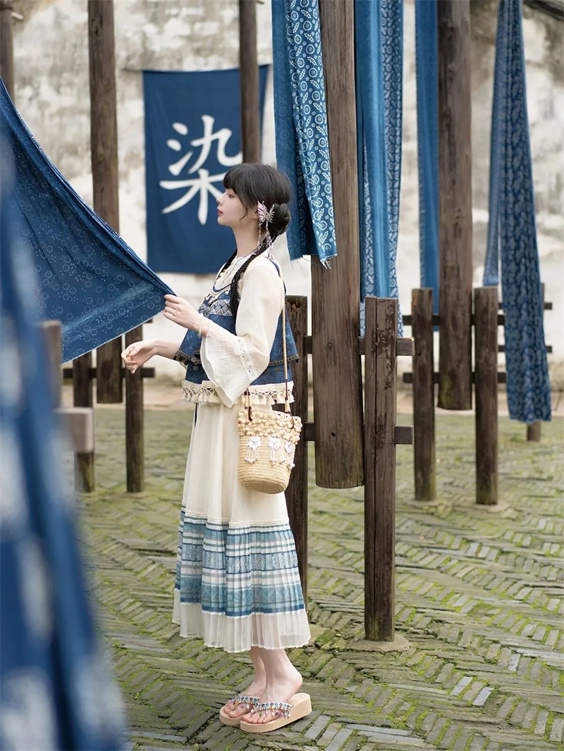 Новый китайский стиль [Индиго  – обзор и цена Indigo Dye Kit