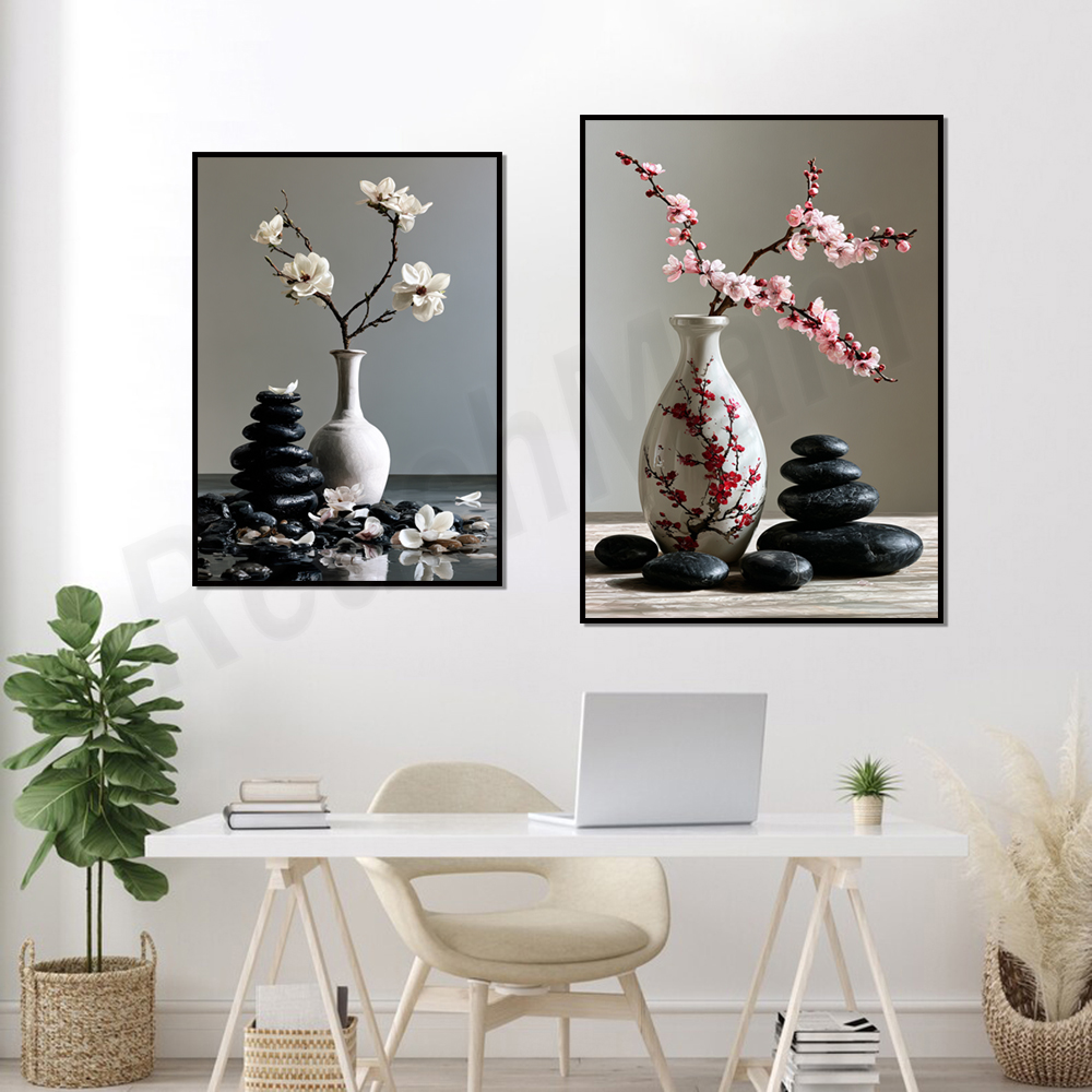 Ваза в японском стиле с изобра – обзор и цена Japanese Zen Lifestyle