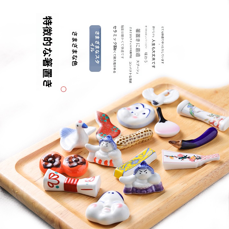 Креативная керамическая подста – обзор и цена Chopstick Rest Ceramic
