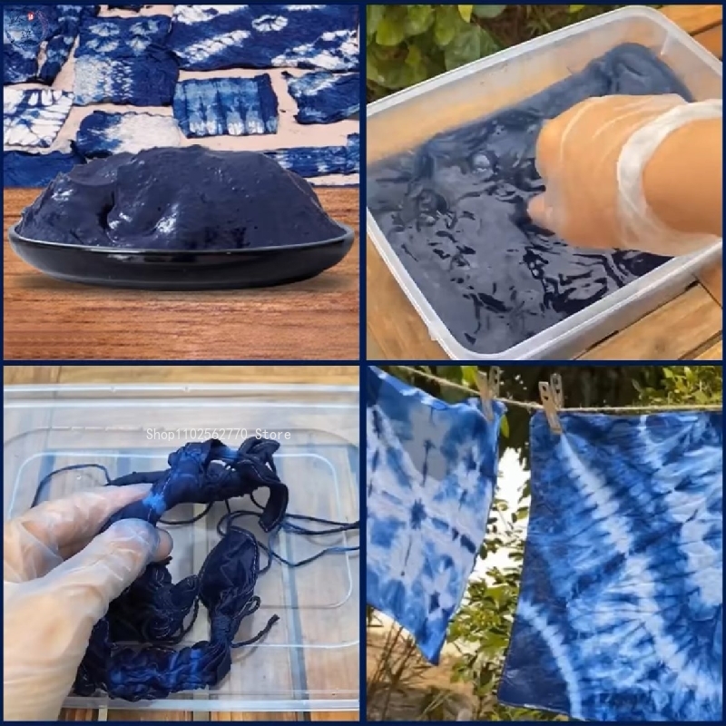 Натуральная растительная крася – обзор и цена Indigo Dye Kit